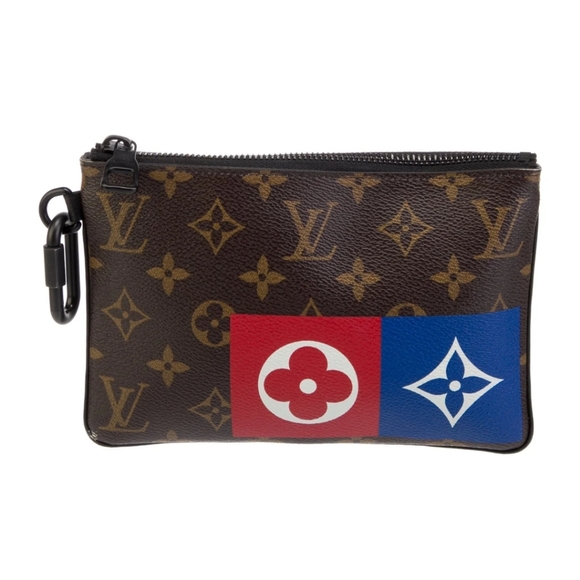 Monogram Logo Story Zipped Pouch - Picture 4 of 10
